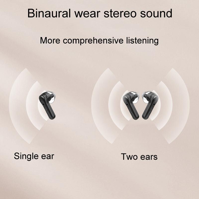 Rechargeable In Ear Hearing Aid Elderly Sound Amplifier Black 9