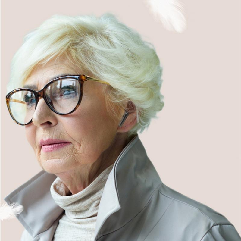 Rechargeable In Ear Hearing Aid Elderly Sound Amplifier Black 10