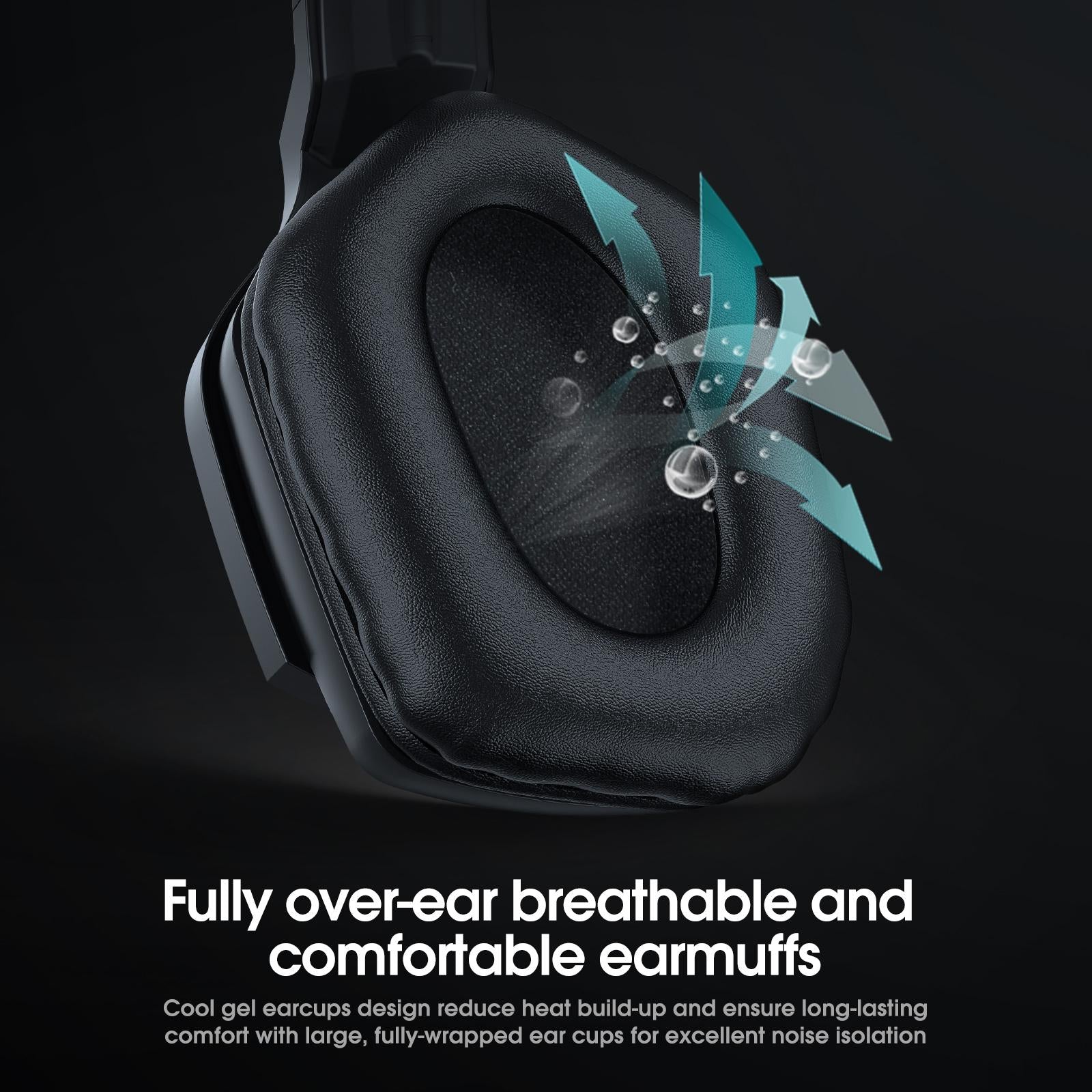 Adjustable Bass Gaming Bluetooth Headset With Mic 5