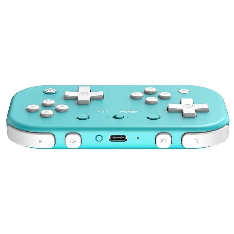 Portable Bluetooth Gamepad for Switch / Pc - 8bitdo Lite Mini - Yellow 4
