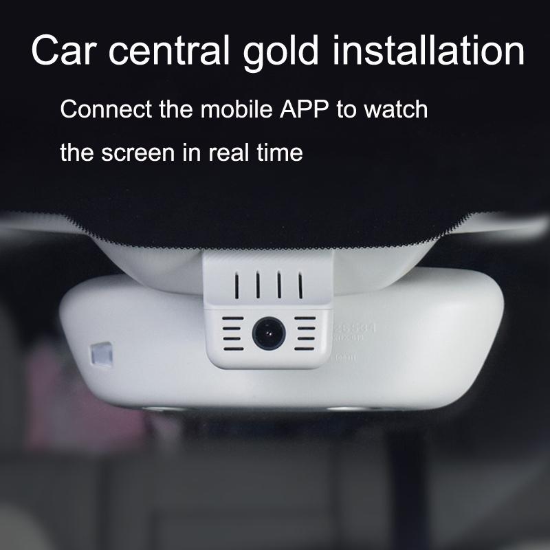 1080p Wifi Hidden Driving Recorder - Single Record Black 6