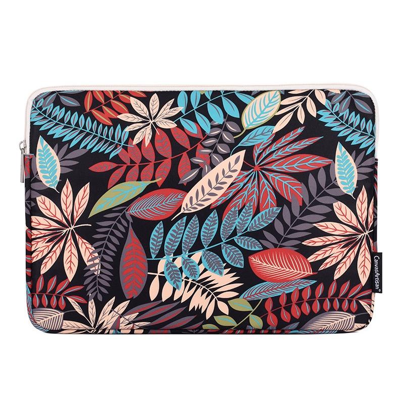 Portable 14 Tablet Bag - Waterproof Nylon Multi-function - Nary Brown 7