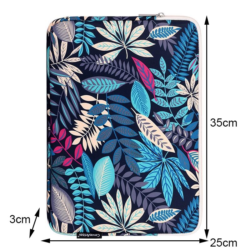 Portable 14 Tablet Bag - Waterproof Nylon Multi-function - Nary Brown 9