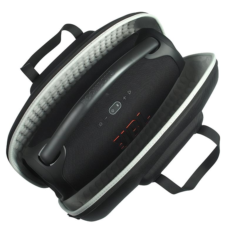 Jbl Boombox 3 Portable Case with Charger Bag - Black + Orange 11