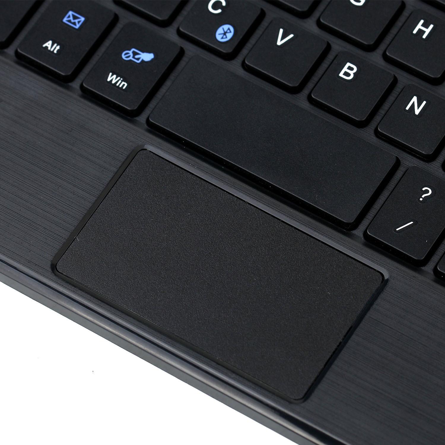 Detachable Bluetooth Keyboard Leather Tablet Case For Ipad Mini 6 With Touchpad & Holder - Black 6