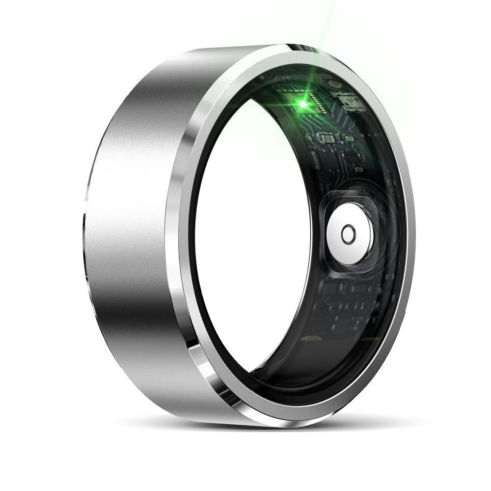 Smart Ring For Health Monitoring & Multiple Sports - R5 Size 9 - Silver 3