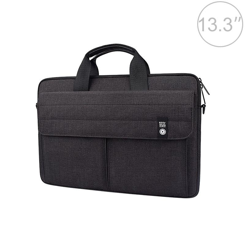 13.3 Inch Laptop Handheld Briefcase Storage Bag - no Shoulder Strap - Black 14