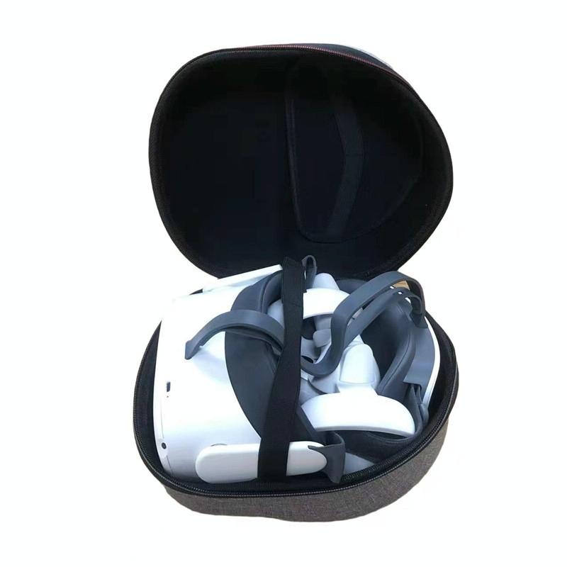 Meta Quest 1 Vr Glasses Bag - Integrated and Compact - Small Black 8