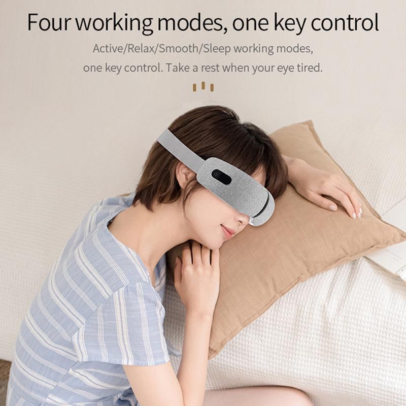 3-Layer Airbag Eye Massager English Grey 7