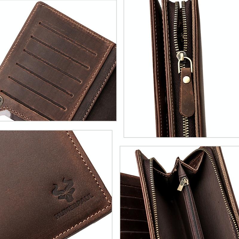 Men Leather Rfid Wallet - Sleek Design 5