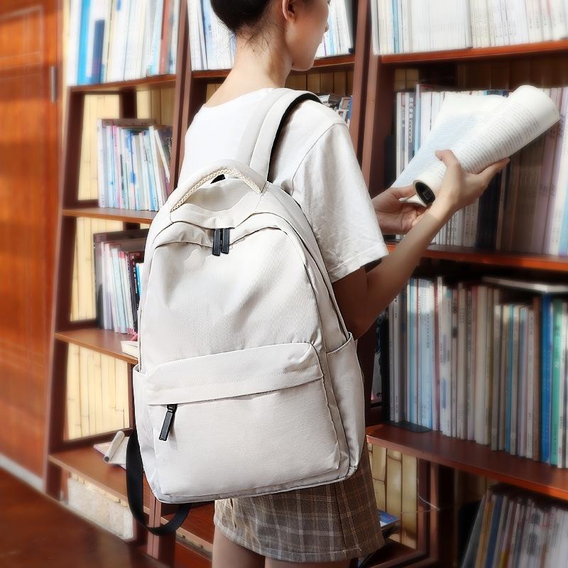 Waterproof Laptop Backpack - Large Capacity Wear-resistant 13-15.4 Inches - Black 8