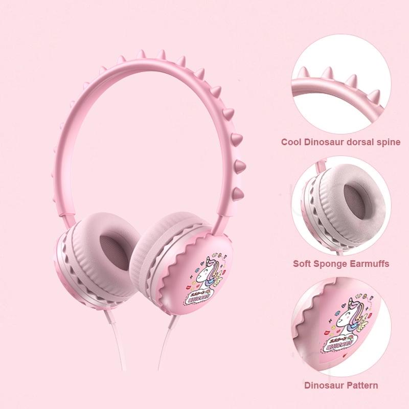 Cartoon Stereo Headphones With Mic Y19 - Little Sleep 5