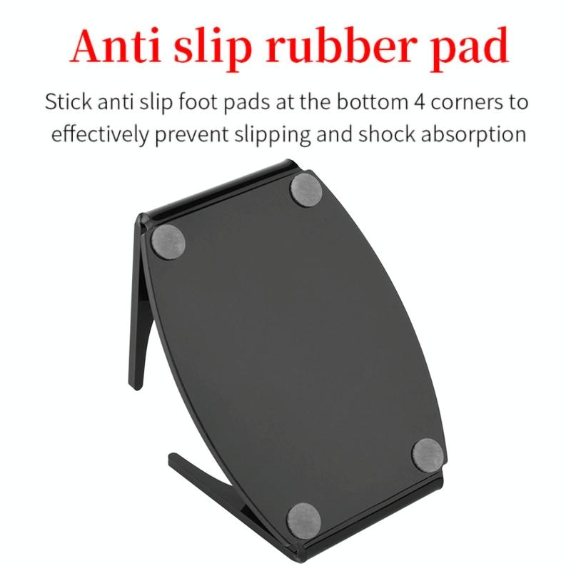 Acrylic Desktop Stand for Jbl Clip 3 / 4 Speaker - Black 5