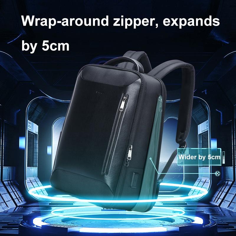 Waterproof Laptop Backpack with Usb & Type-c Port - Large Capacity Black 10