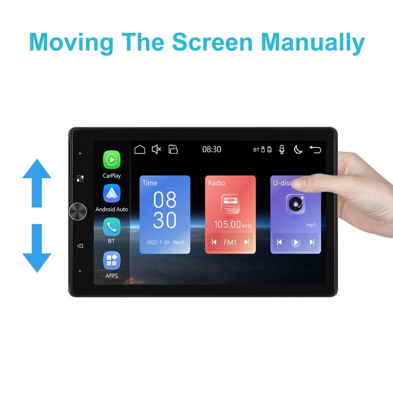 10.4 Inch Vertical Screen Android Navigation With Wireless Carplay & Backup Camera 11