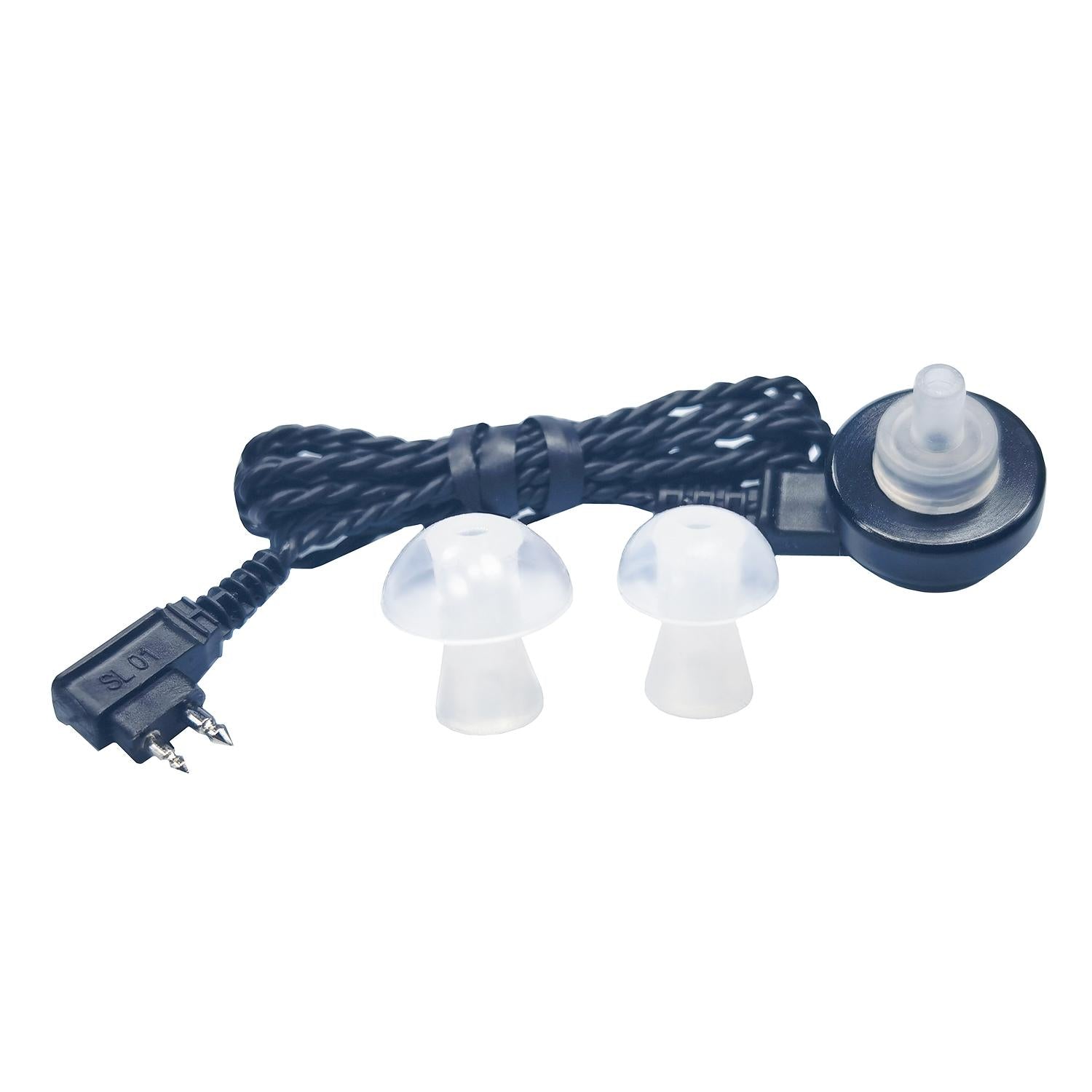 Light Grey In Ear Hearing Aid Sound Amplifier Dc1.5V 7