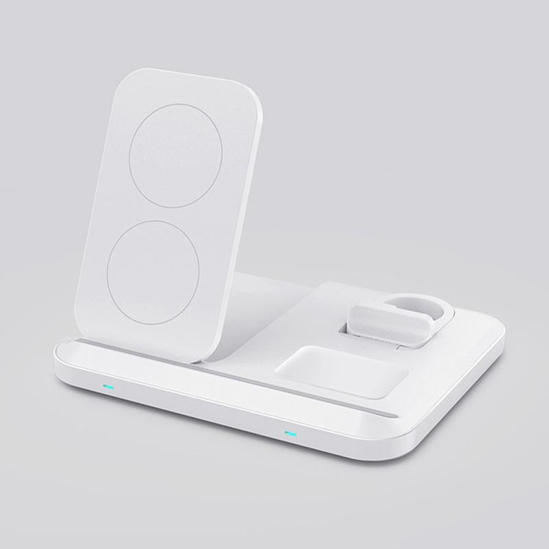 15W 3 In 1 Foldable Wireless Charger - Black 9