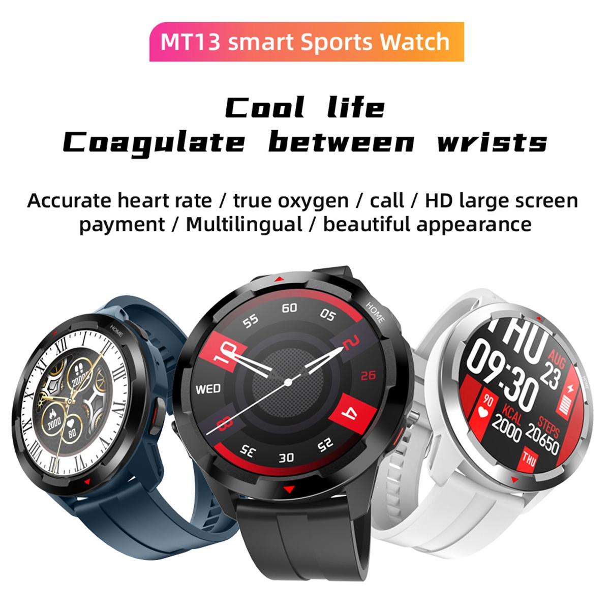 1.32 Inch Tft Screen Smart Watch Support Bluetooth Call & Alipay - Black 4