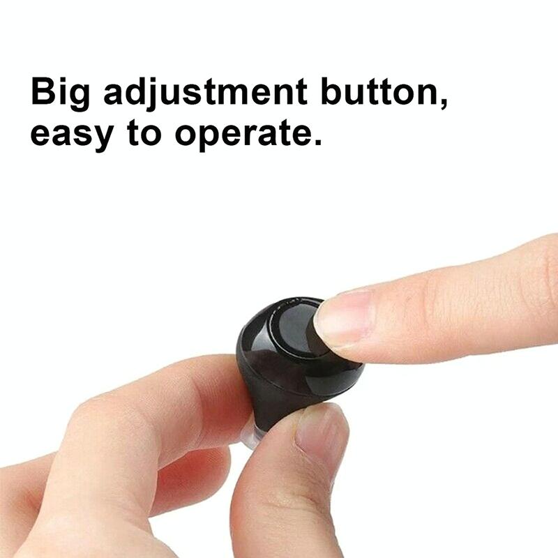 Portable Elderly Hearing Amplifier Ear Bulb Concentrator Aid - Black 4