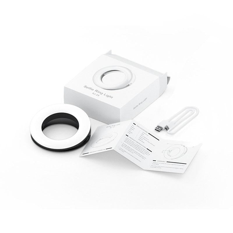 Selfie Ring Light for Mobile Phones - Beauty Enhancer - White 7