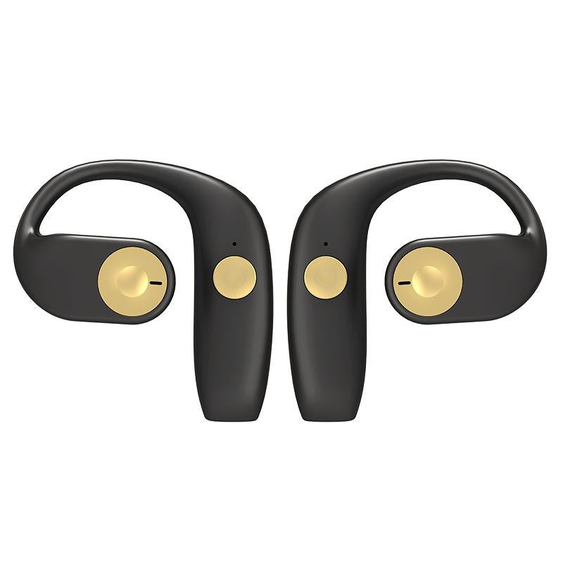 Wireless Bone Conduction Bluetooth Earphones for Sports - Black 12