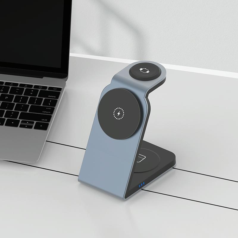 3 In 1 Magnetic Wireless Charger For Sw18 - Tarnish 7