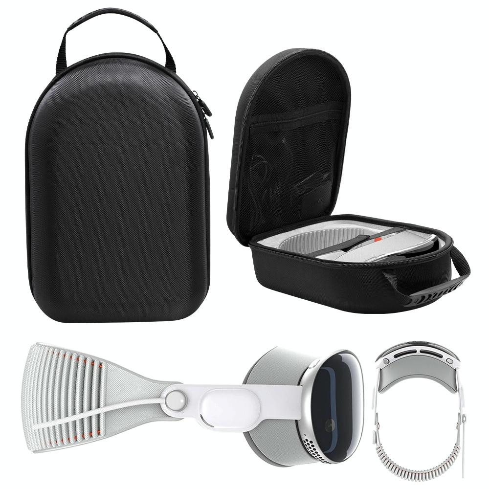 Apple Vision Pro Vr Headwear Storage Bag - Portable Cloth Pattern 3
