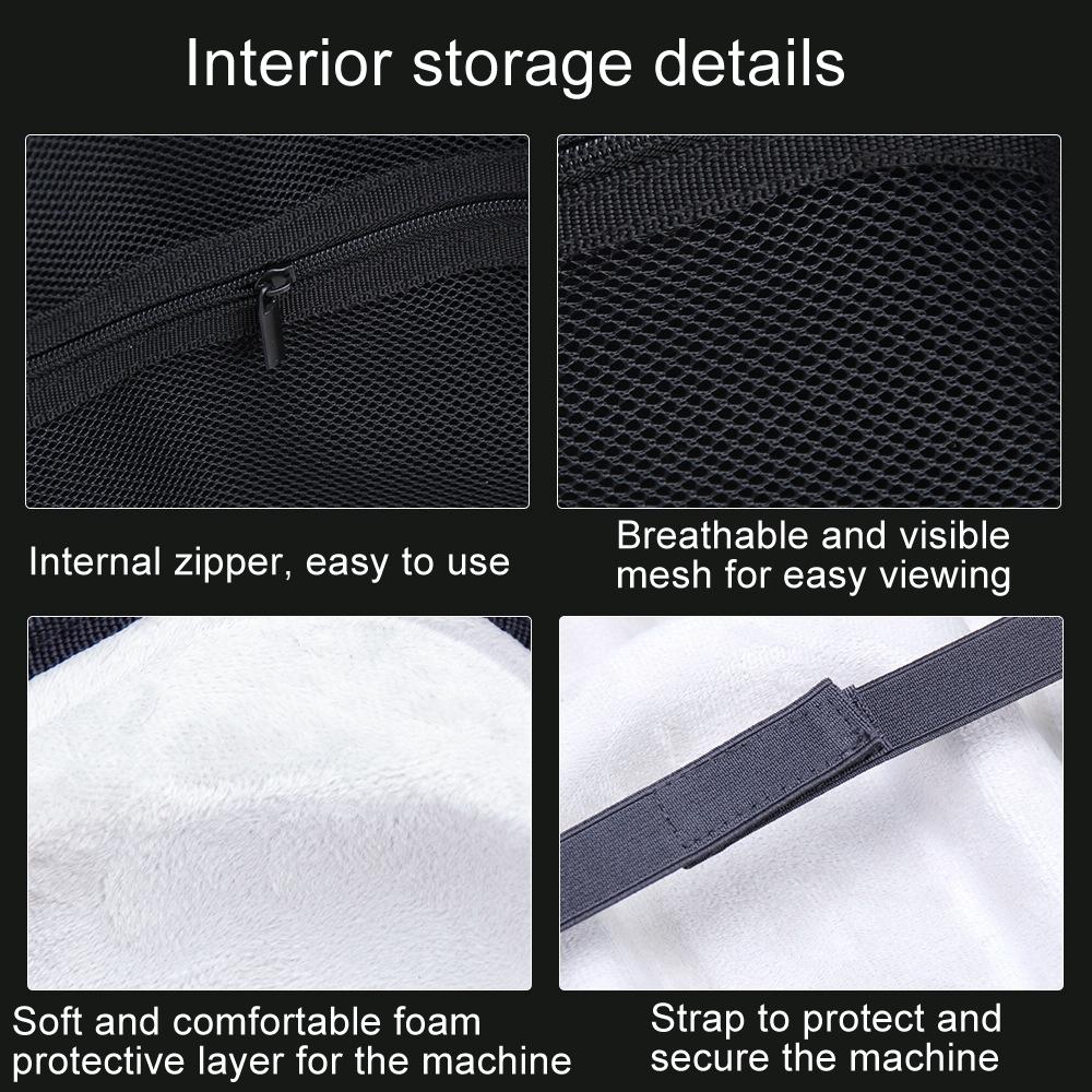 Apple Vision Pro Vr Headwear Storage Bag - Portable Cloth Pattern 8