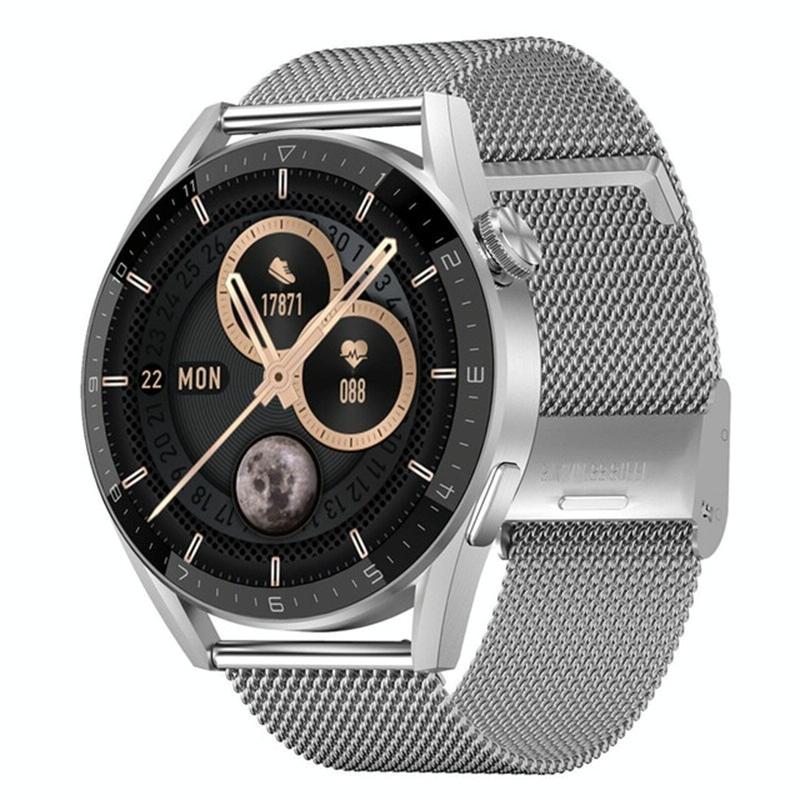 Smart Steel Watch With Colour Screen - Black 12
