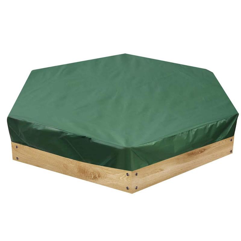 Waterproof Hexagonal Toy Cover - Uv & Dust-proof - 230x200cm - Green