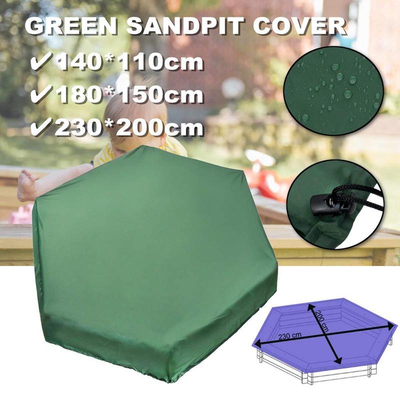 Waterproof Hexagonal Toy Cover - Uv & Dust-proof - 230x200cm - Green 8