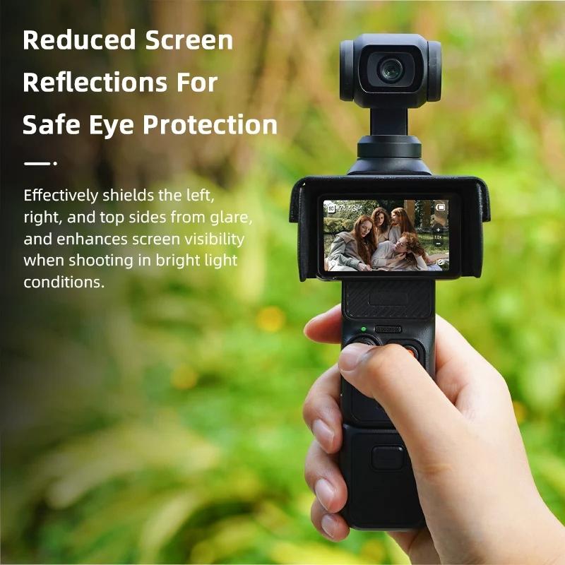 Portable Sunshade Hood for Dji Pocket 3 Screen Protection 4