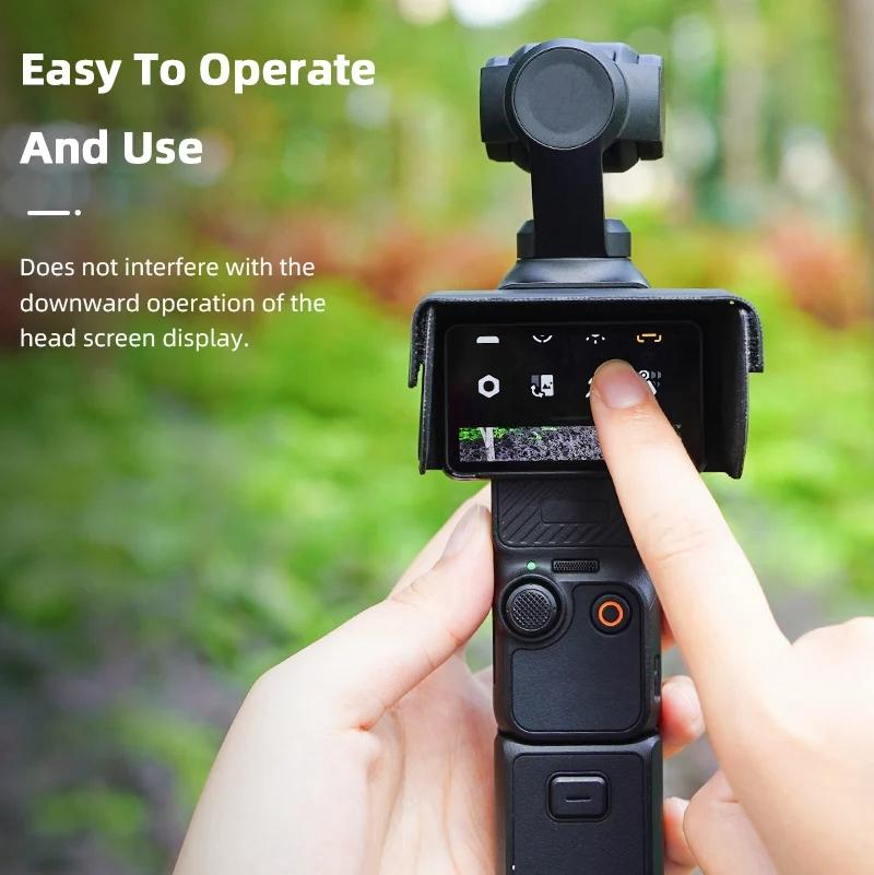 Portable Sunshade Hood for Dji Pocket 3 Screen Protection 7