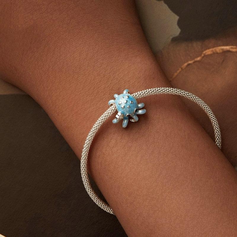 925 Sterling Silver Ocean Octopus Diy Beads 6