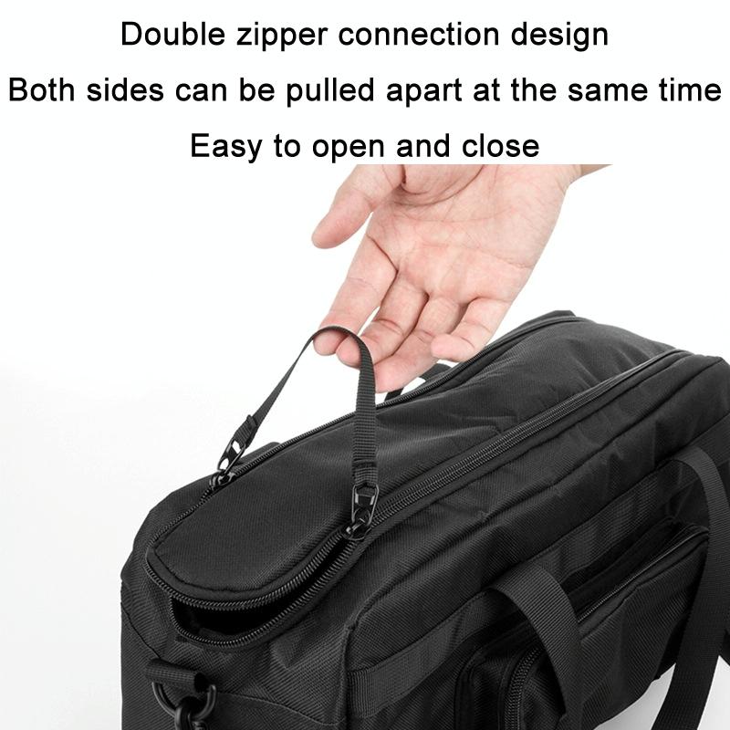 Double Zipper Speaker Storage Bag for Jbl Xtreme - Adjustable Black 4