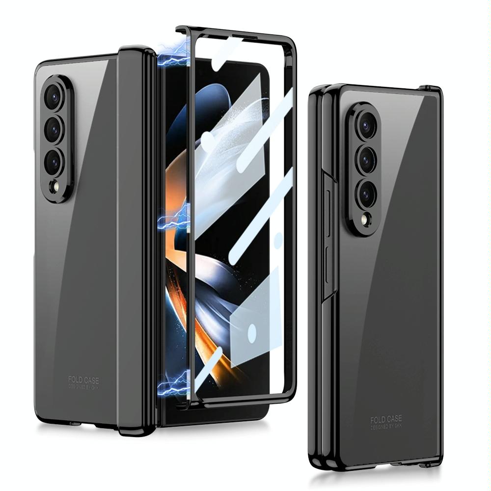 For Samsung Galaxy Z Fold4 5G Magnetic Hinged Case - Green 9
