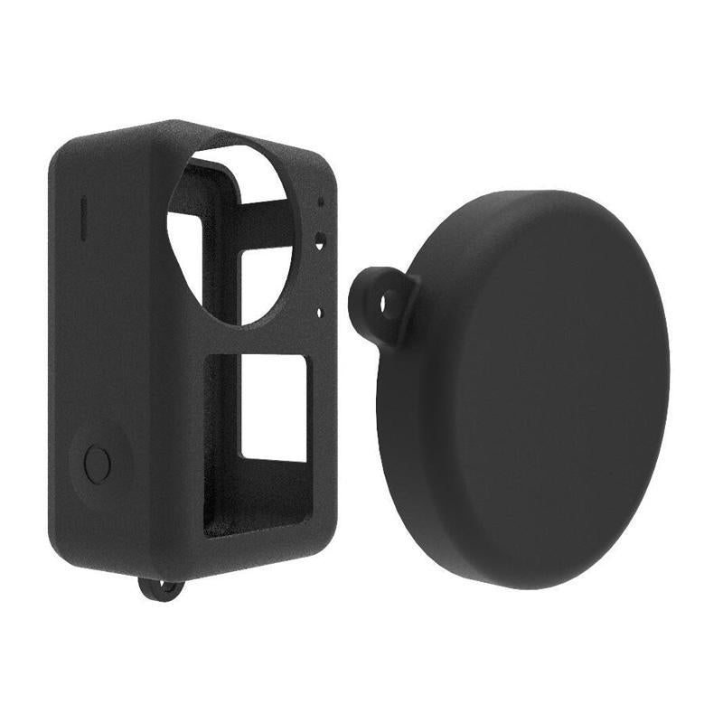 Protective Silicone Case with Lens Cap for Dji Action 3 - Black 4