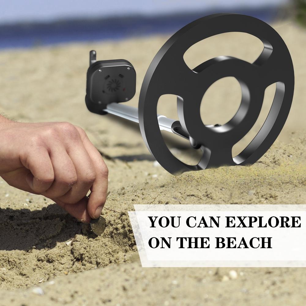 Kids Beach Metal Detector - Black 6