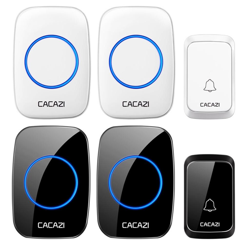 Wireless Waterproof Doorbell Cacazi A06 Dc 1 To 2 Battery Smart Home - White 3