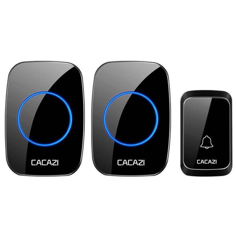 Wireless Waterproof Doorbell Cacazi A06 Dc 1 To 2 Battery Smart Home - White 14