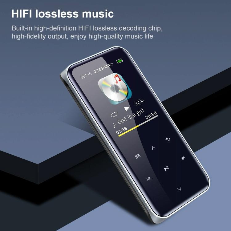 Portable Bluetooth Mp3 Player With Touch Screen 4Gb Memory Black 6