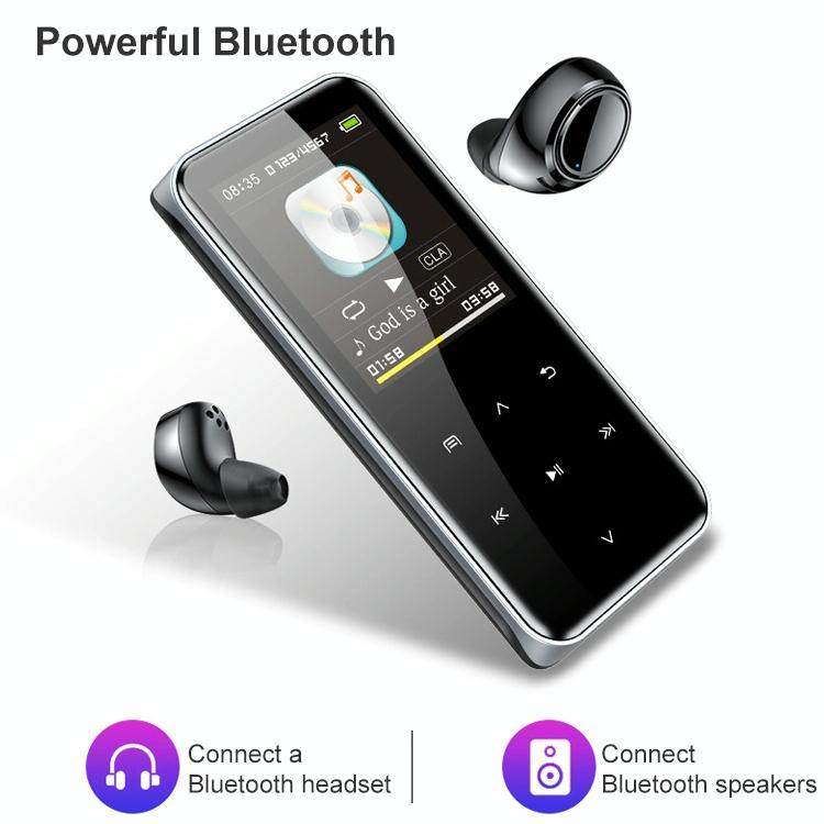 Portable Bluetooth Mp3 Player With Touch Screen 4Gb Memory Black 11