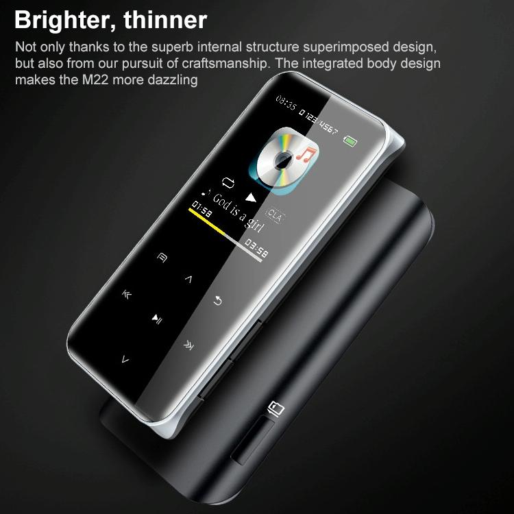 Portable Bluetooth Mp3 Player With Touch Screen 4Gb Memory Black 14