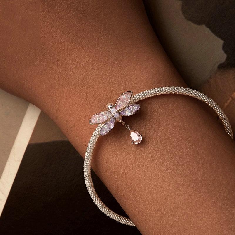 925 Sterling Silver Dragonfly Tassel Beads 7