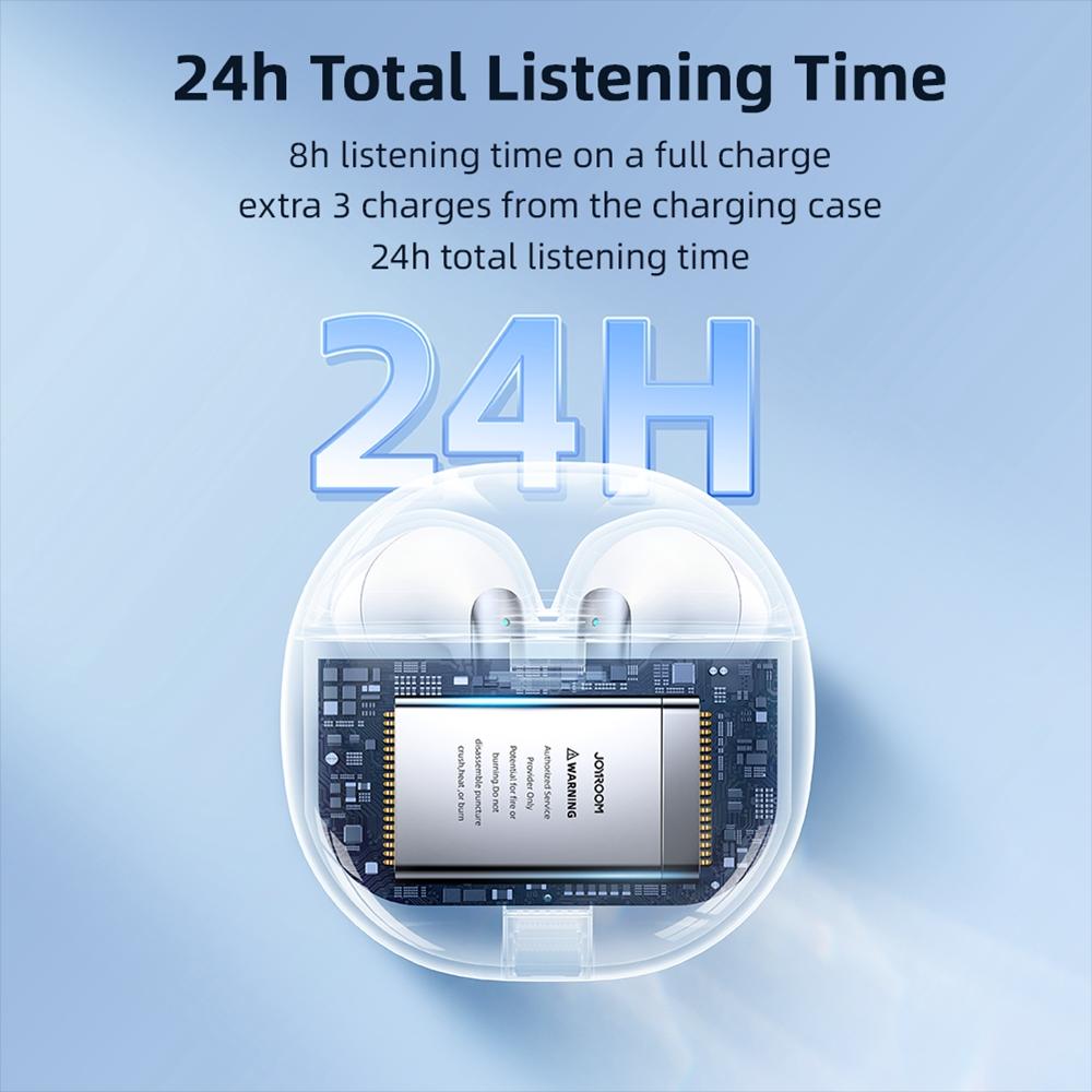 Jpods Dual Mic Bluetooth Earphones with Noise Reduction for Calls - Black 6