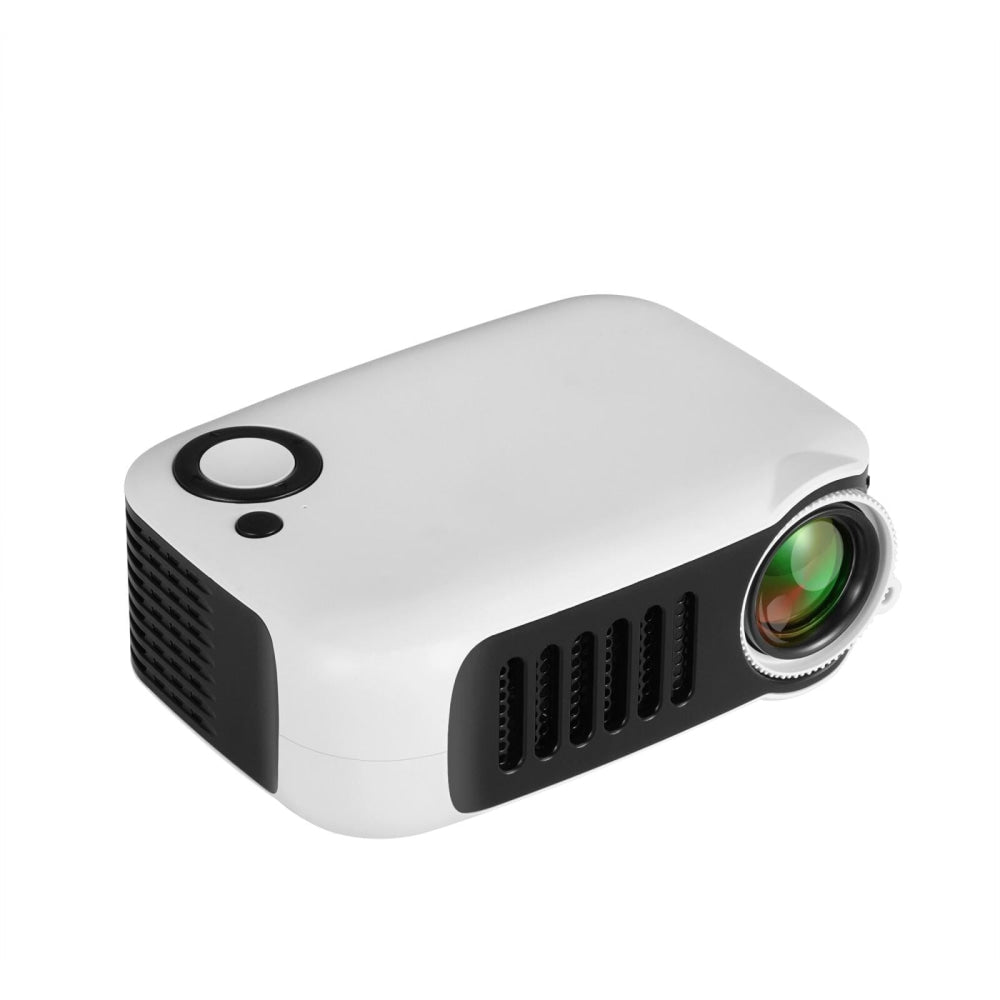 Mini Home Theater Hd Projector - 1000 Lumens 320X240P White 3