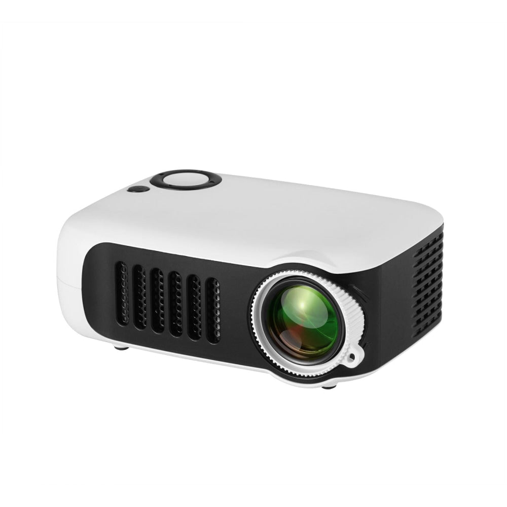 Mini Home Theater Hd Projector - 1000 Lumens 320X240P White 4