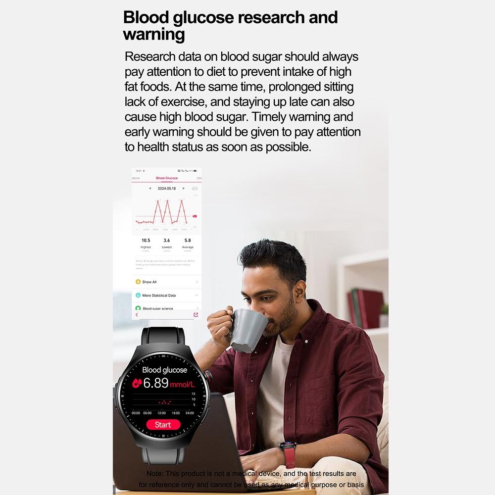 1.39 Inch Ip67 Waterproof Sports Health Monitoring Smart Bluetooth Calling Watch - Black Silicone 7