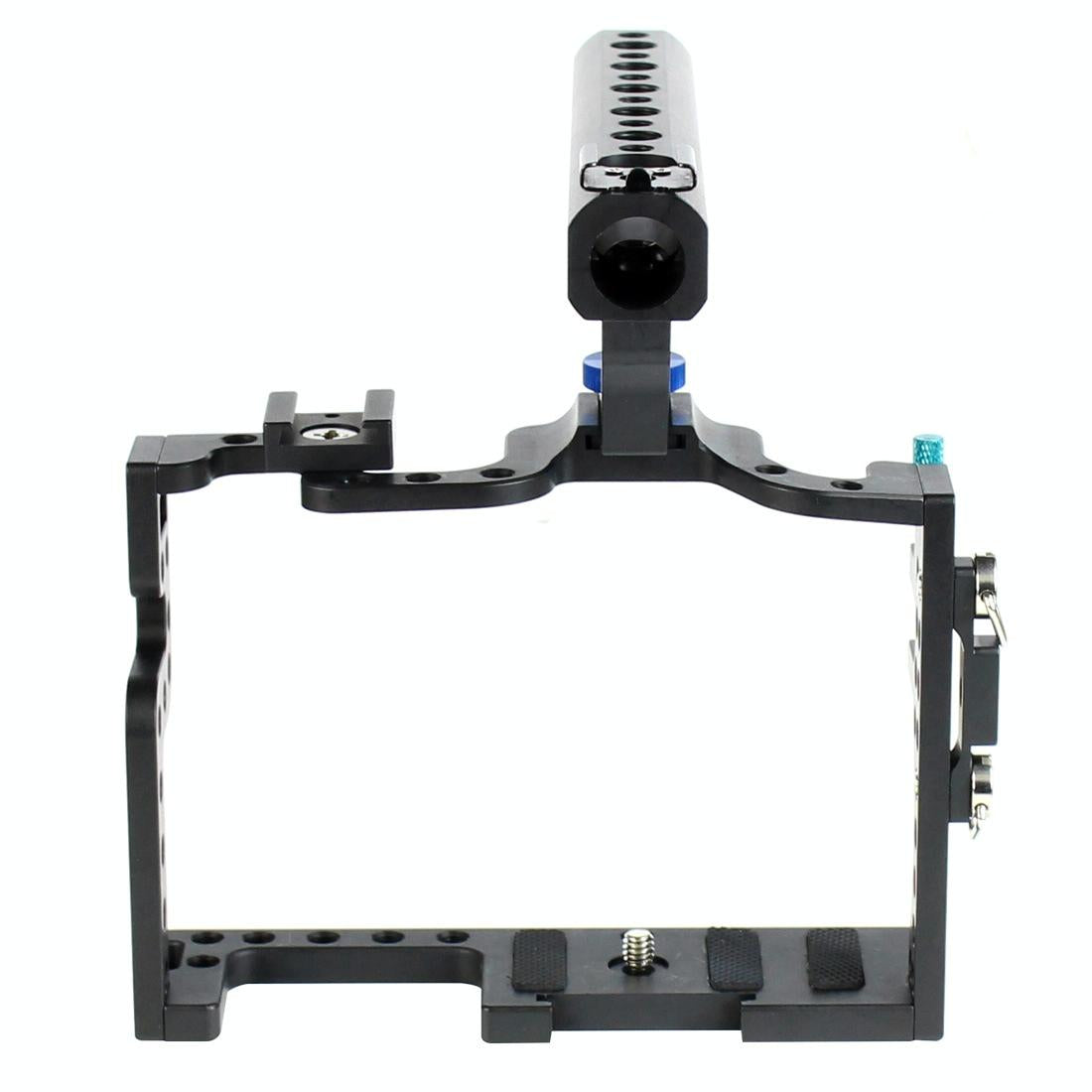 Video Cage Stabilizer With Metal Handle Black for Panasonic Lumix Gh3 / Gh4 4