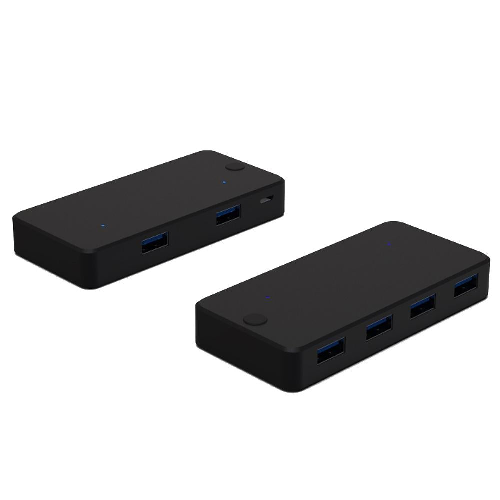 4-Port Usb3.0 Printer Sharing Hub 4